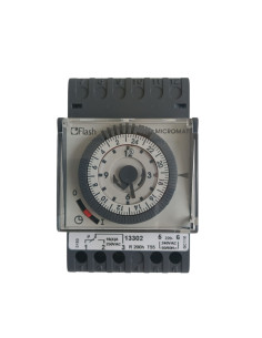 24h 240vac 16a ip20 flash program time switch 2